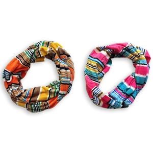 Tickled Pink Infinity Scarves